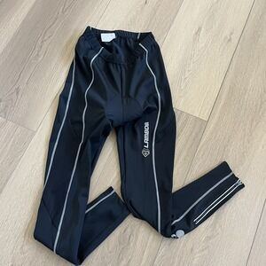 Lambda Cycling Leggings Performance Bike Size Medium Mens Black Athletic Padded